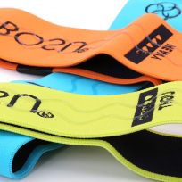 Тканевый амортизатор BOSU Fabric Band (низкое сопротивление, черный/желтый)
