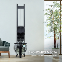 Гребной тренажер FIRST DEGREE FITNESS Fluid Rower Apollo Plus Black 
