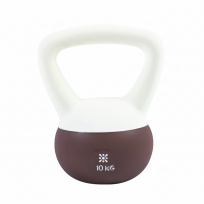 Гиря мягкая BLOOM LB7012/10/WH белый-коричневый (10 кг)