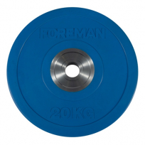 Олимпийский бампированный диск FOREMAN FM/BM-25 KG Красный