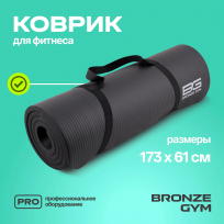 Коврик для фитнеса BRONZE GYM FA-FM15