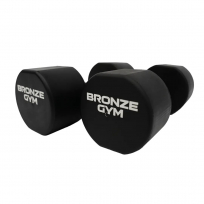 Набор термополиуретановых гантелей BRONZE GYM BGDBTPU01-10 1-10 кг (10 пар)