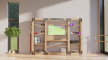 Многофункциональный универсальный стеллаж DESIRE FITNESS Wall Rack