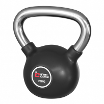 Стальная обрезиненная гиря IRON CORE IC1009-28kg (28 кг)