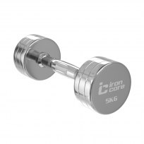 Гантельный ряд хромированный IRON CORE Standard IC1025 1-10 (10 пар 1-10 кг)