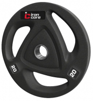 Диск обрезиненный IRON CORE Classic IC37B-20kg (20 кг)