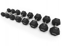 Набор гексагональных гантелей TECHNOGYM Kit Hexagon Dumbbell