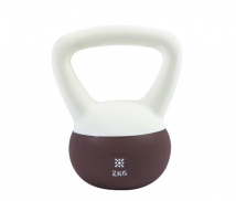 Гиря мягкая BLOOM LB7012/2/WH белый-коричневый (2 кг)