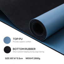 Коврик для йоги Bloom LB7030/BU