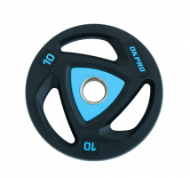 Диск олимпийский полиуретановый OKPRO 10 кг