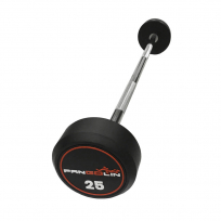 Штанги обрезиненные фиксированные QUANTUM FITNESS (PANGOLIN FITNESS) FB145 10-50 кг