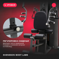 Силовой комплекс полукоммерческий SVENSSON BODY LABS Rigel Plus Pro (стек 60 кг)