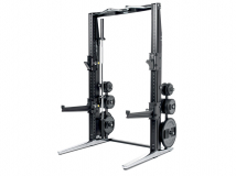 Силовая стойка со скамьей TECHNOGYM Power Personal Superior MD15KA + MD100A с набором грифов и дисков (алюминий)