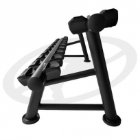 Горизонтальная стойка для гантелей OXIDE FITNESS ODR02 (на 10 пар)