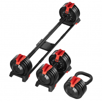 Штанга регулируемая многофункциональная 3 в 1 OXYGEN FITNESS XCROSS D7080 24 кг