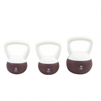 Гиря мягкая BLOOM LB7012/10/WH белый-коричневый (10 кг)