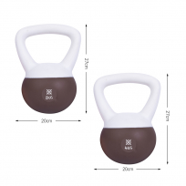 Гиря мягкая BLOOM LB7012/10/RD красный-зеленый (10 кг)