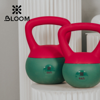 Гиря мягкая BLOOM LB7012/10/RD красный-зеленый (10 кг)